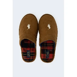 Beige Polyester Slippers