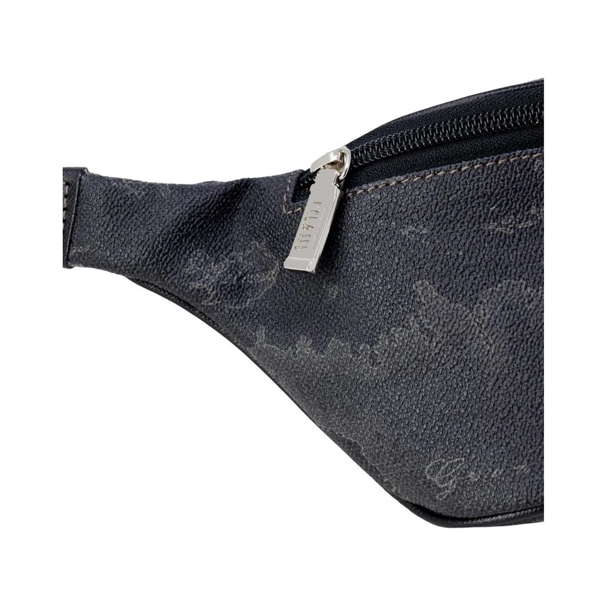 Black Polyester Belt Bag