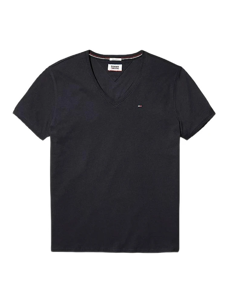 Black Cotton T-Shirt