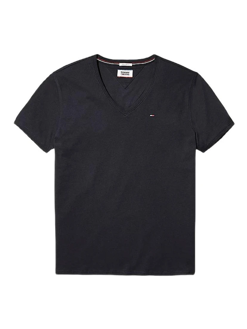 Black Cotton T-Shirt