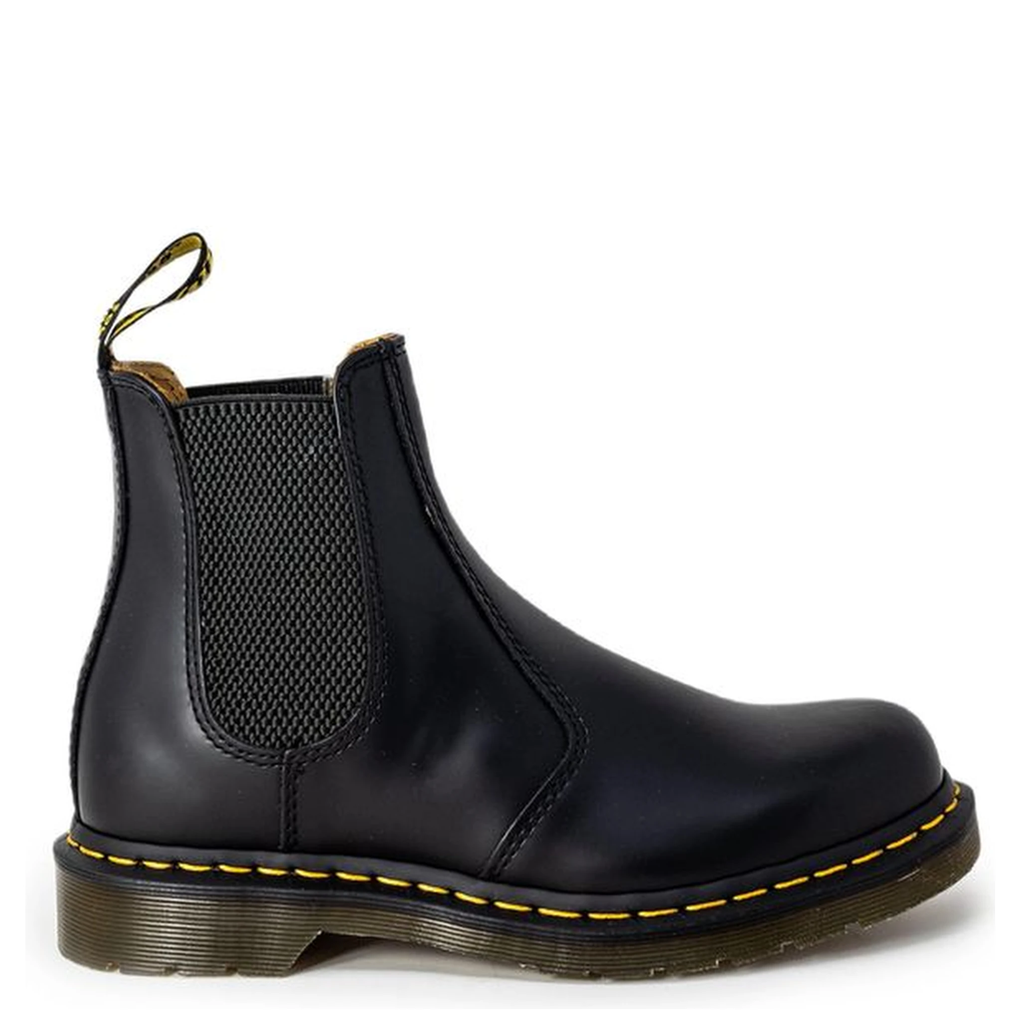 حذاء كاحل من الجلد الأسود