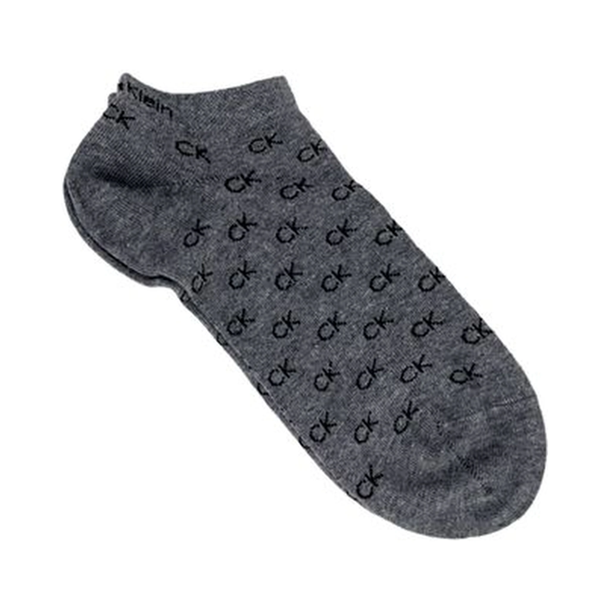Gray Elastane Socks