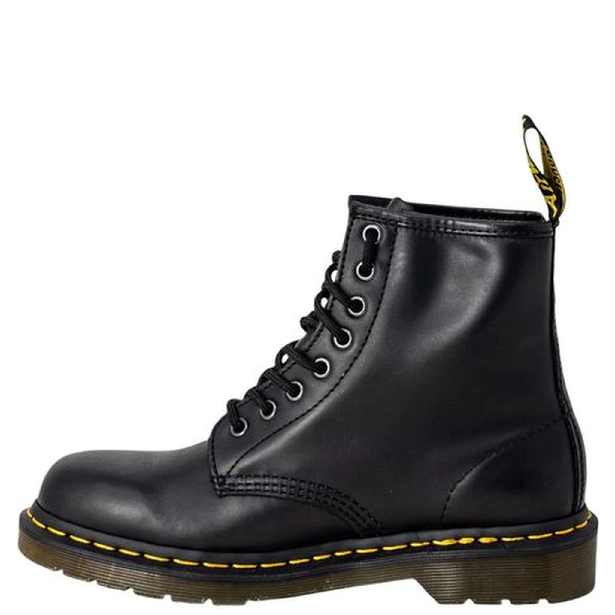 أحذية جلدية سوداء برباط