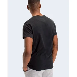 تيشيرت قطني أسود