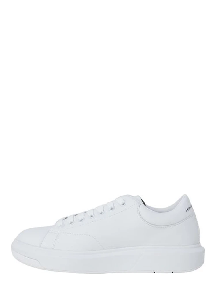 White Leather Low Top Sneakers alternative