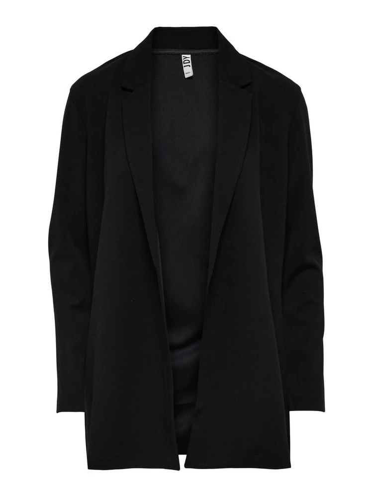 Black Polyester Blazer