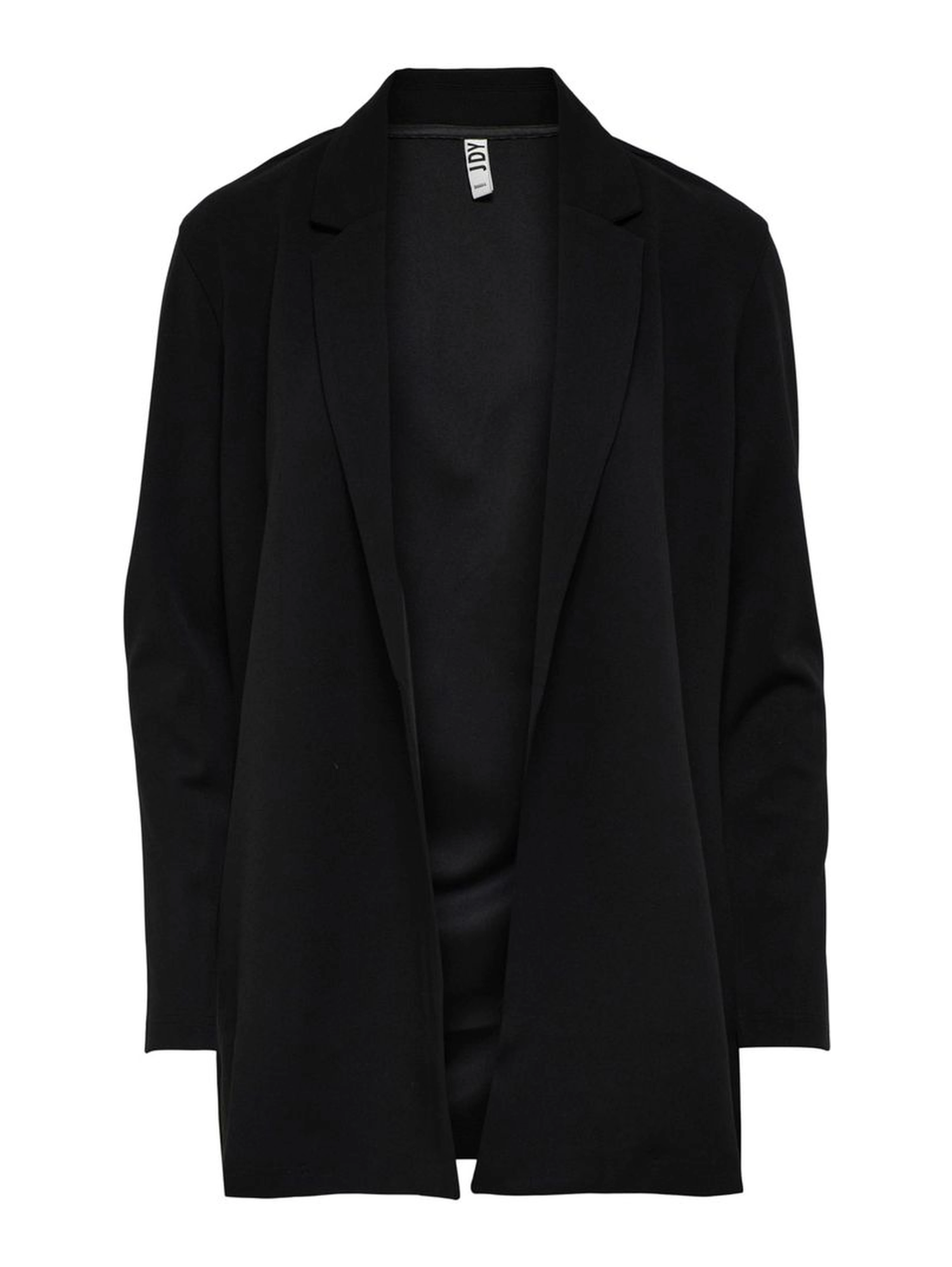 Black Polyester Blazer