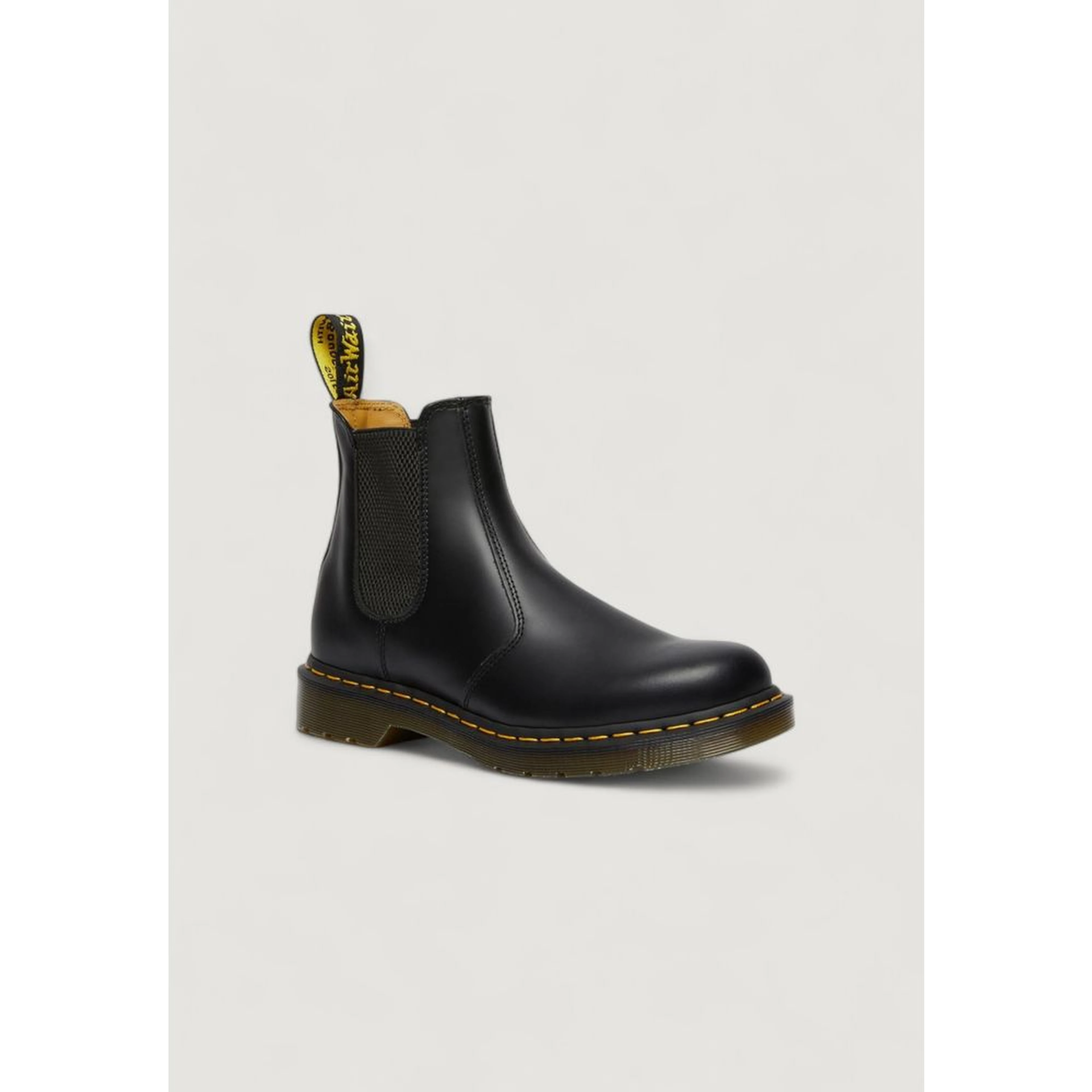Black Leather Ankle Boots