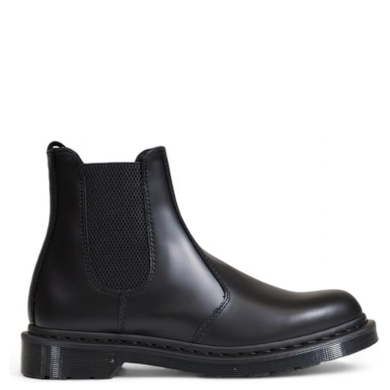 Black Leather Chelsea Boots