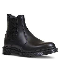 Black Leather Chelsea Boots