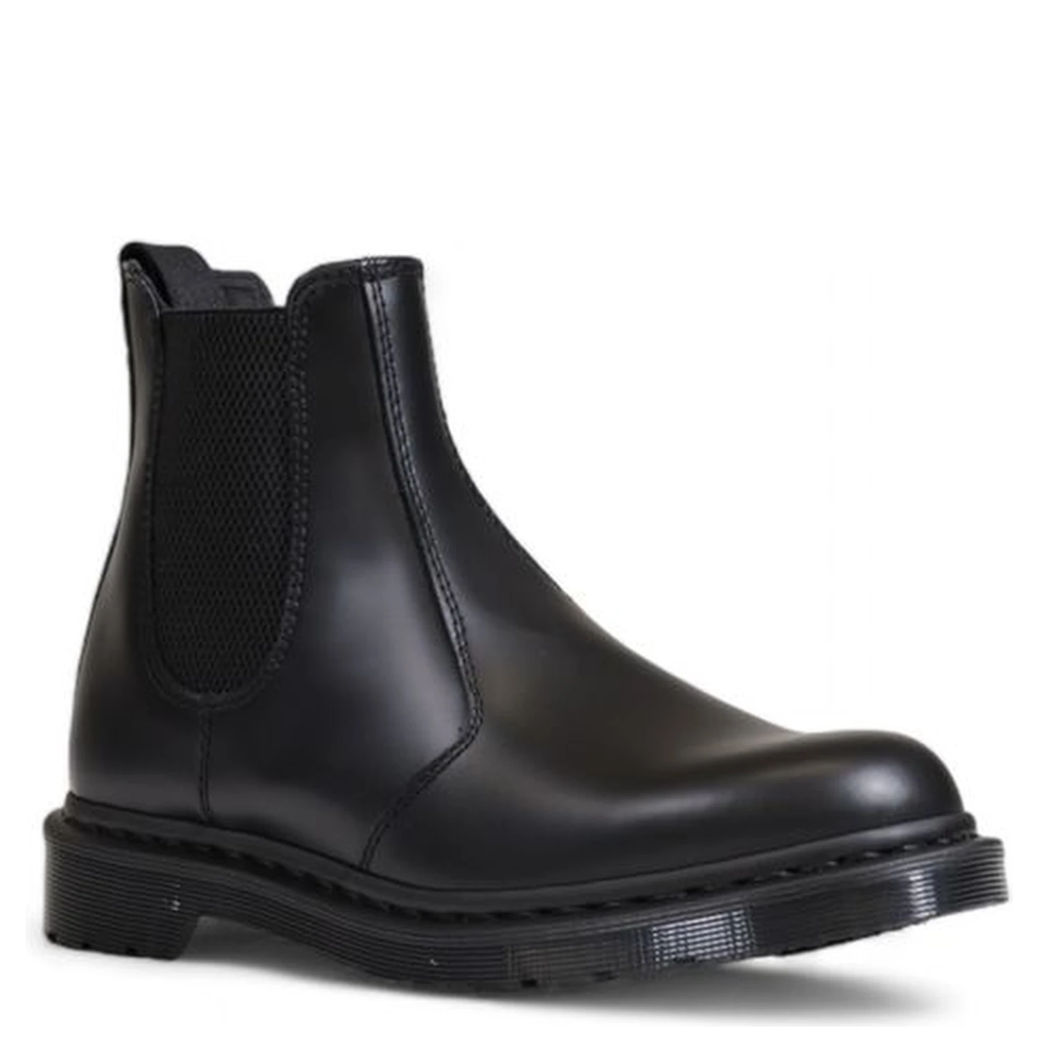 Black Leather Chelsea Boots
