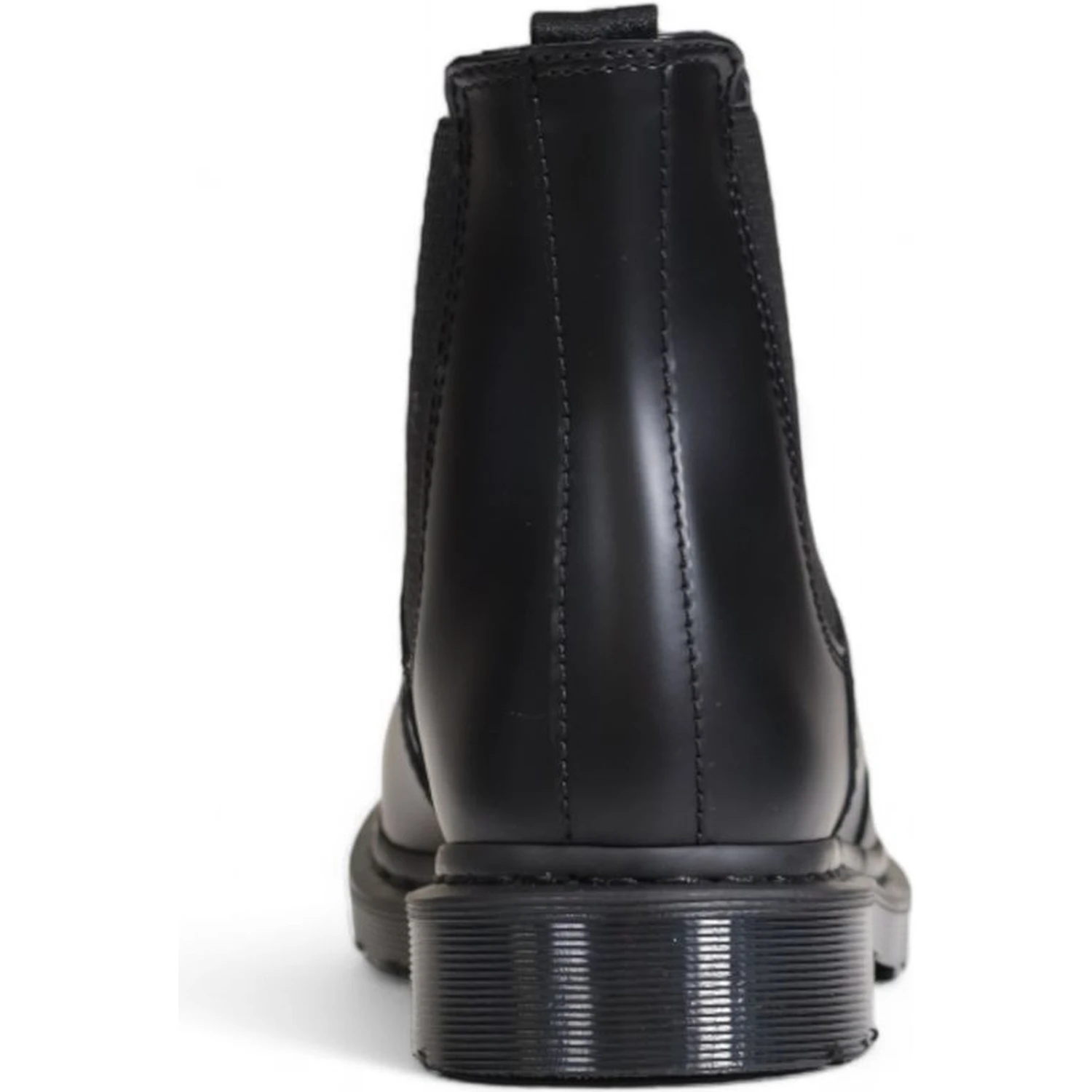 Black Leather Chelsea Boots