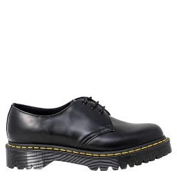 Black Leather Oxfords And Derbies