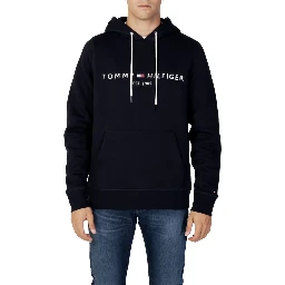 Blue Cotton Hoodie
