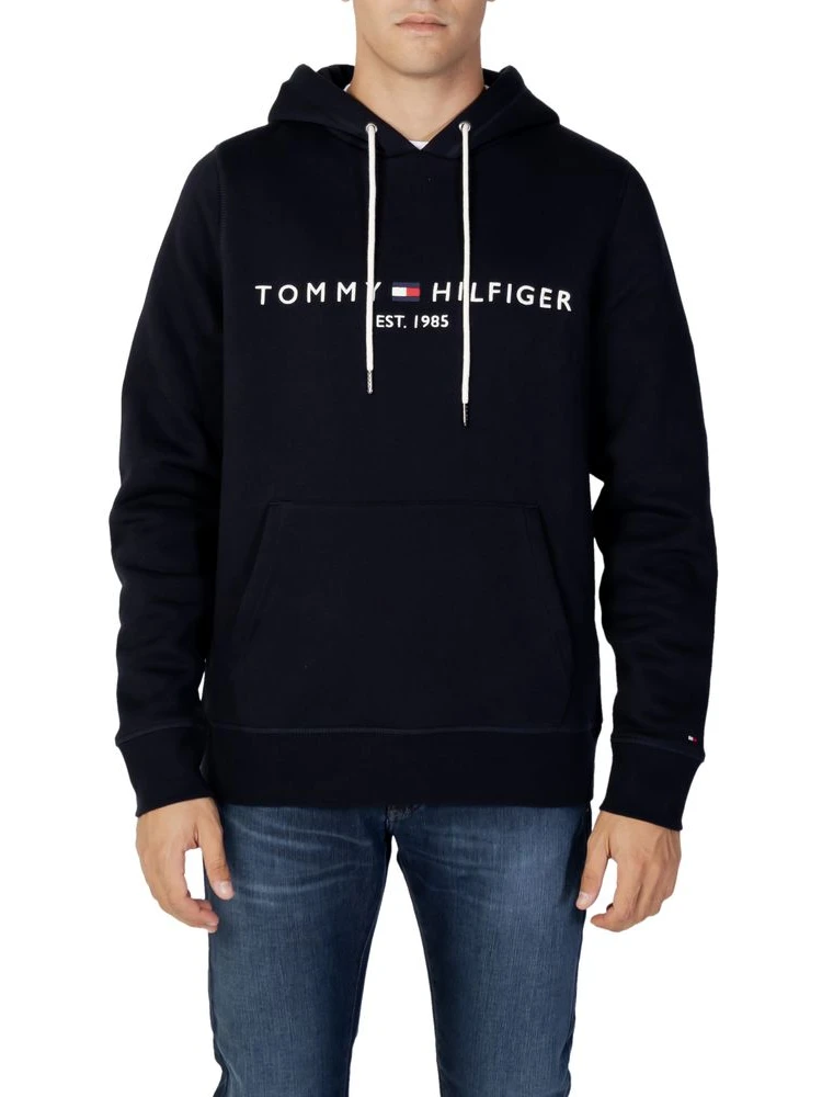 Blue Cotton Hoodie