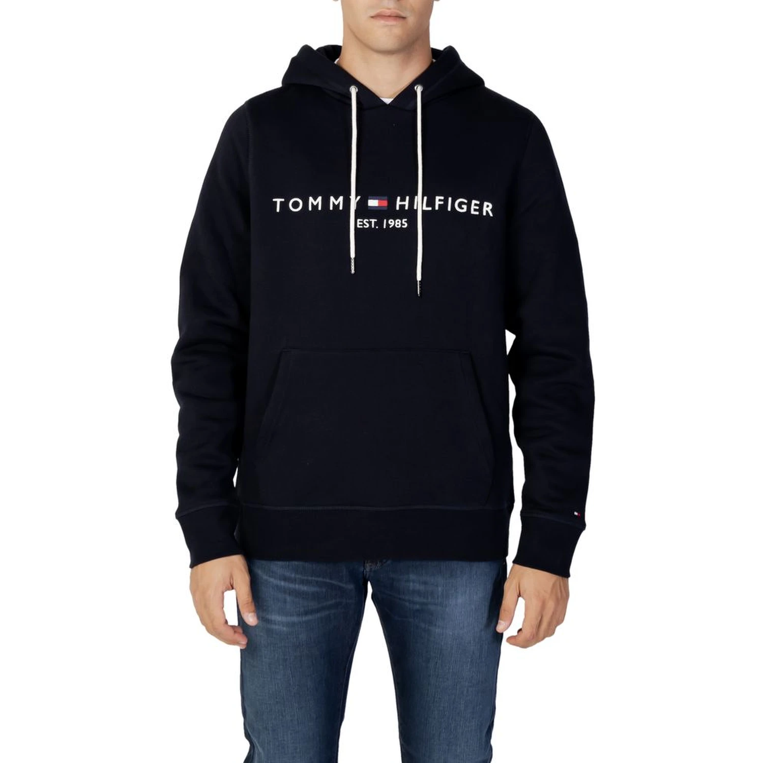 Blue Cotton Hoodie