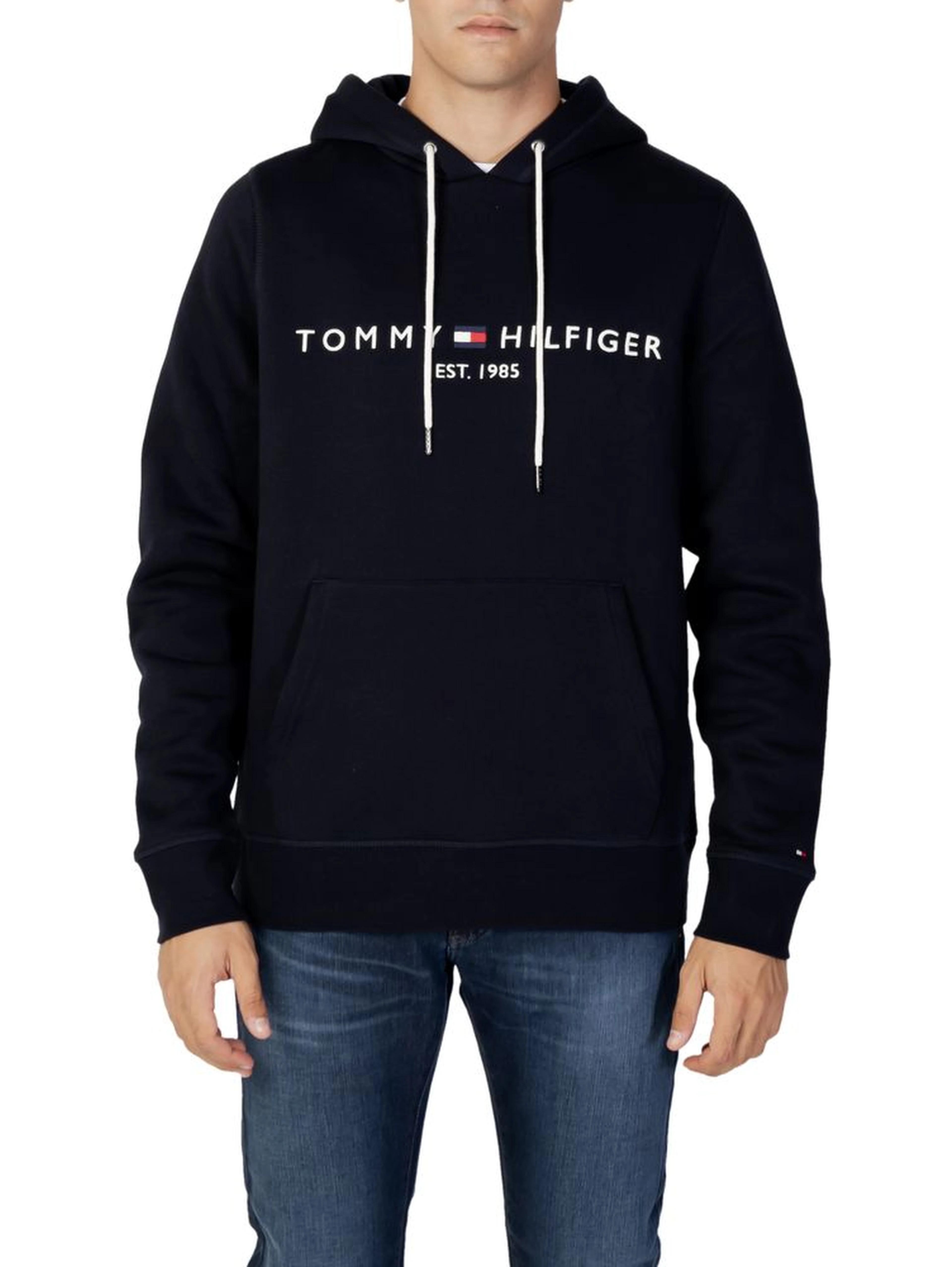 Blue Cotton Hoodie
