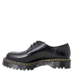 Black Leather Oxfords And Derbies