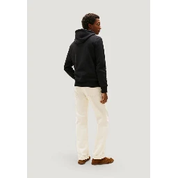 Black Cotton Hoodie
