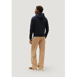 Blue Cotton Hoodie