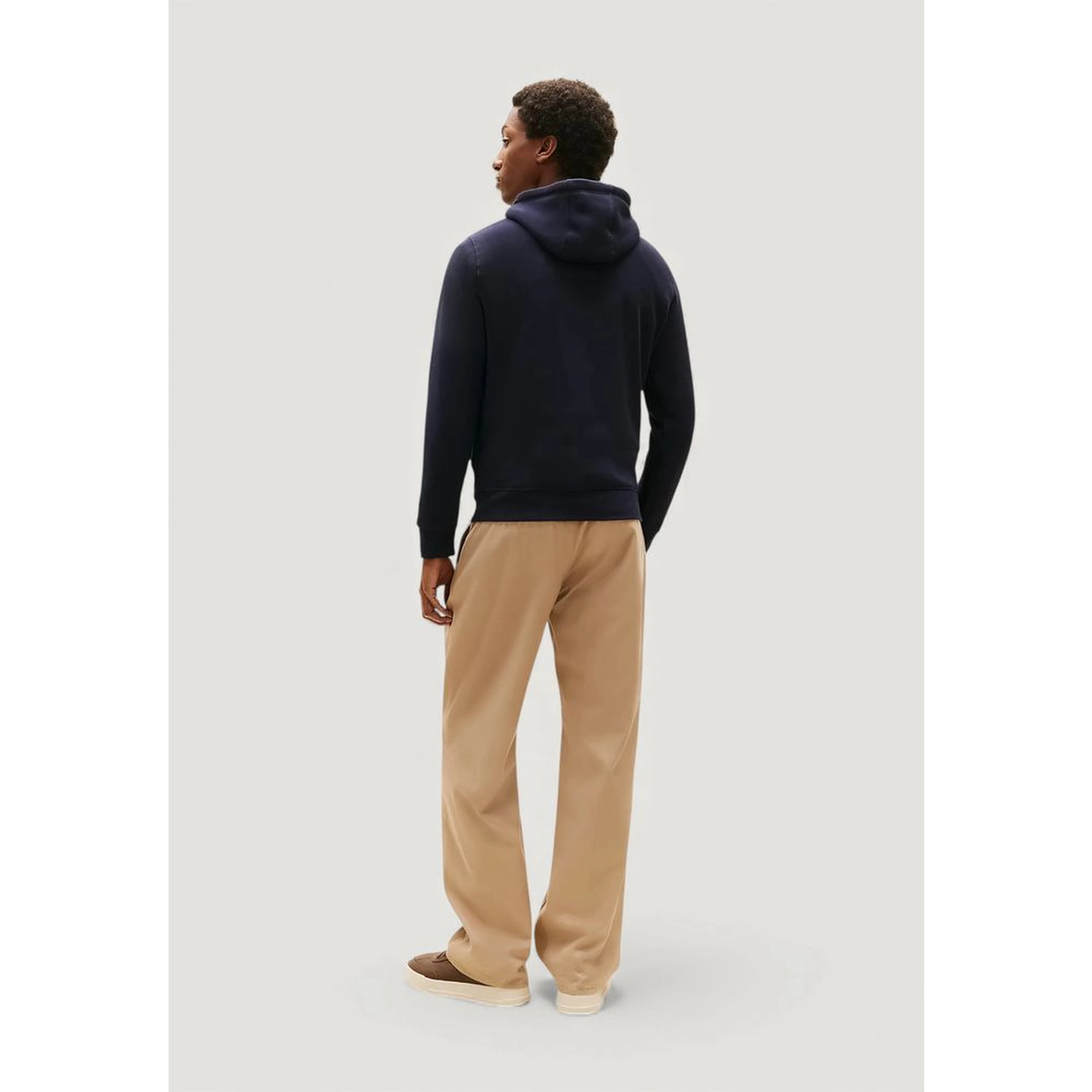 Blue Cotton Hoodie