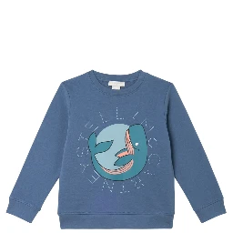 SWEATSHIRT WITH "WHALE" LOGO
