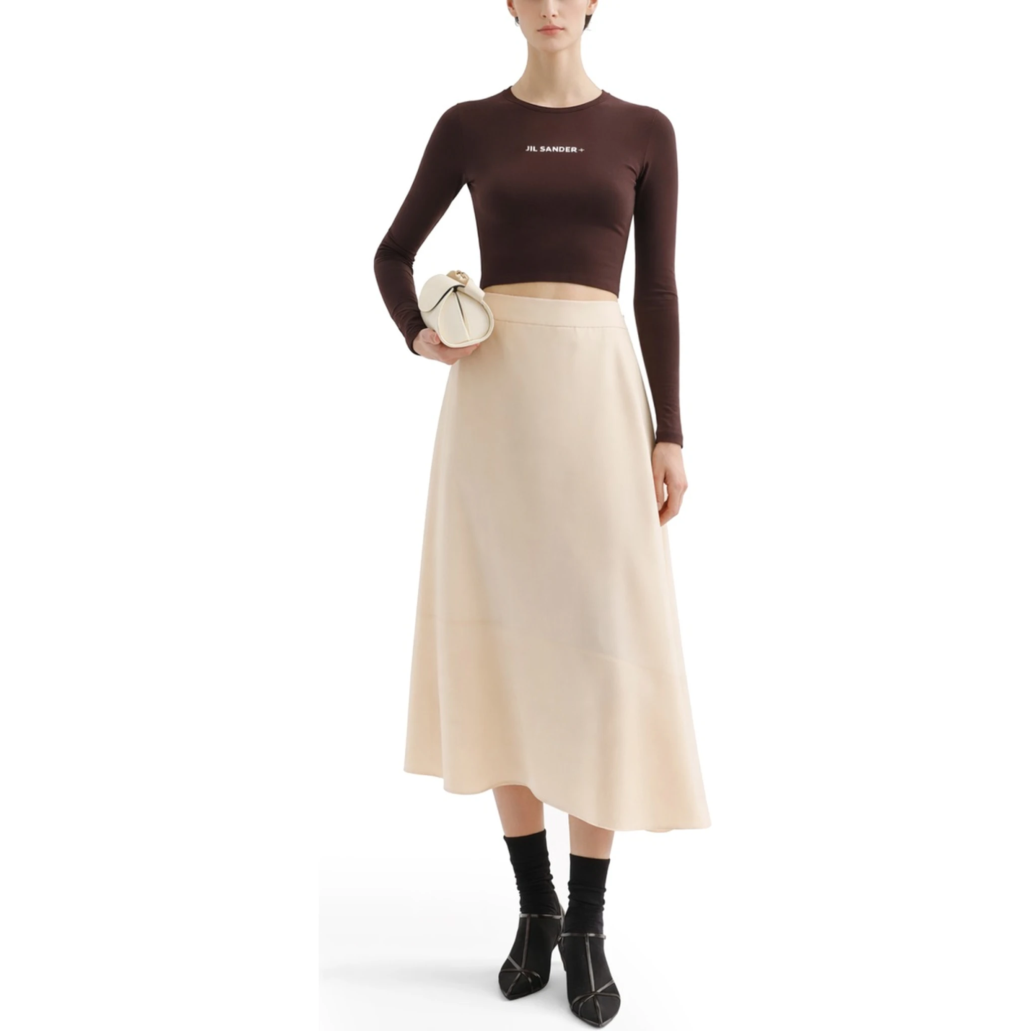 CROPPED TOP WITH LOGO