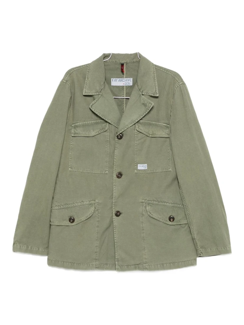 Fay Jackets Green