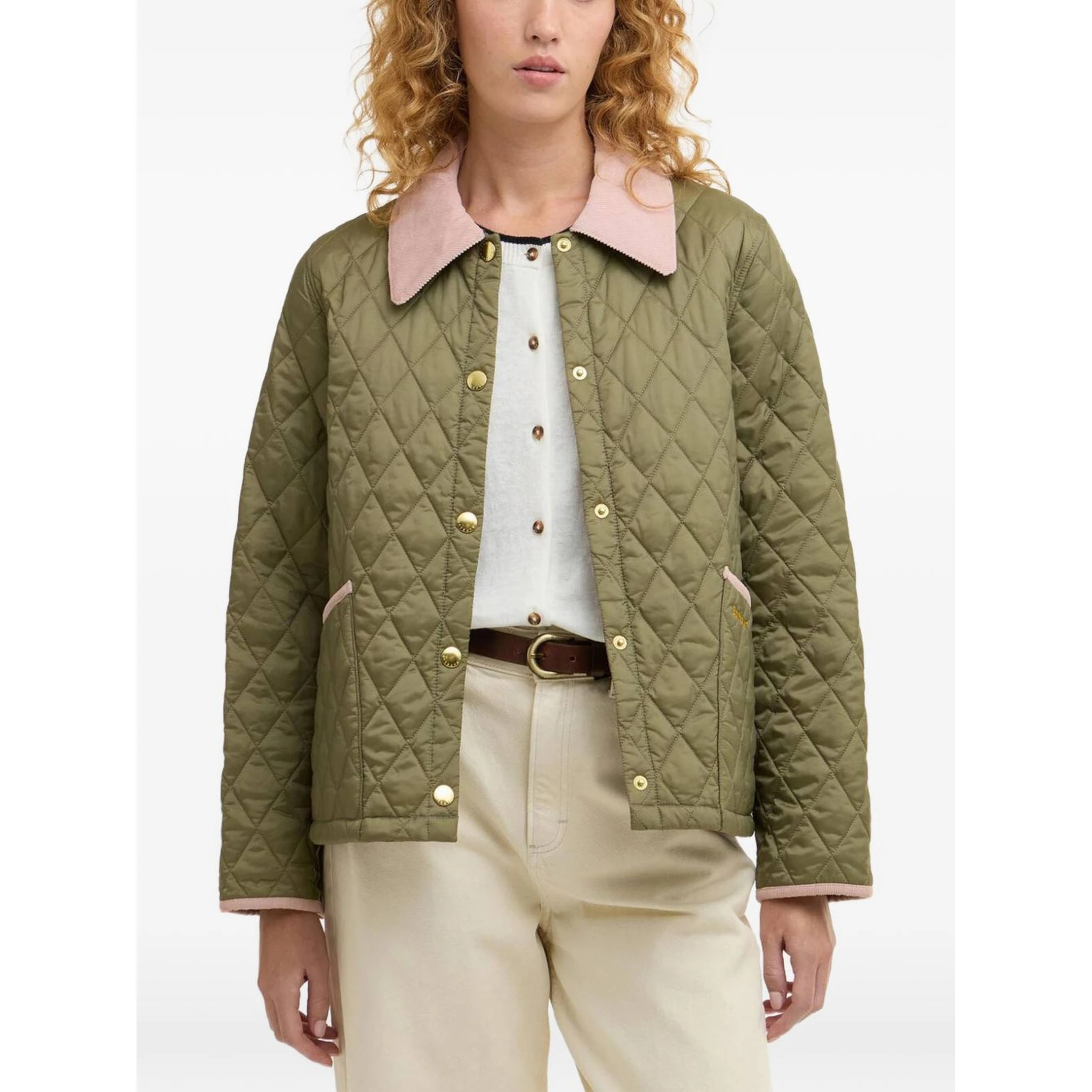 جاكيتات باربور خضراء