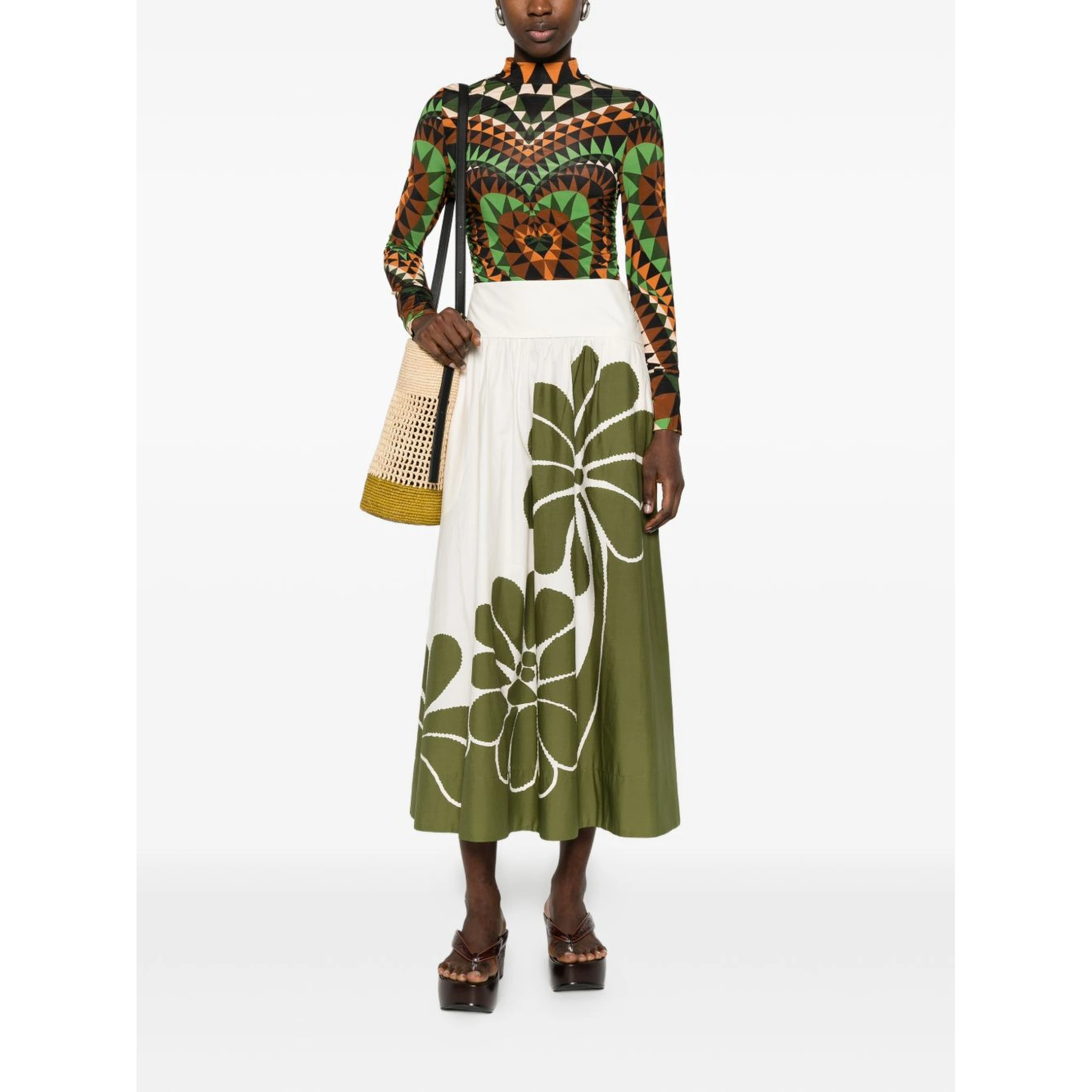 FARM RIO Shirts Green