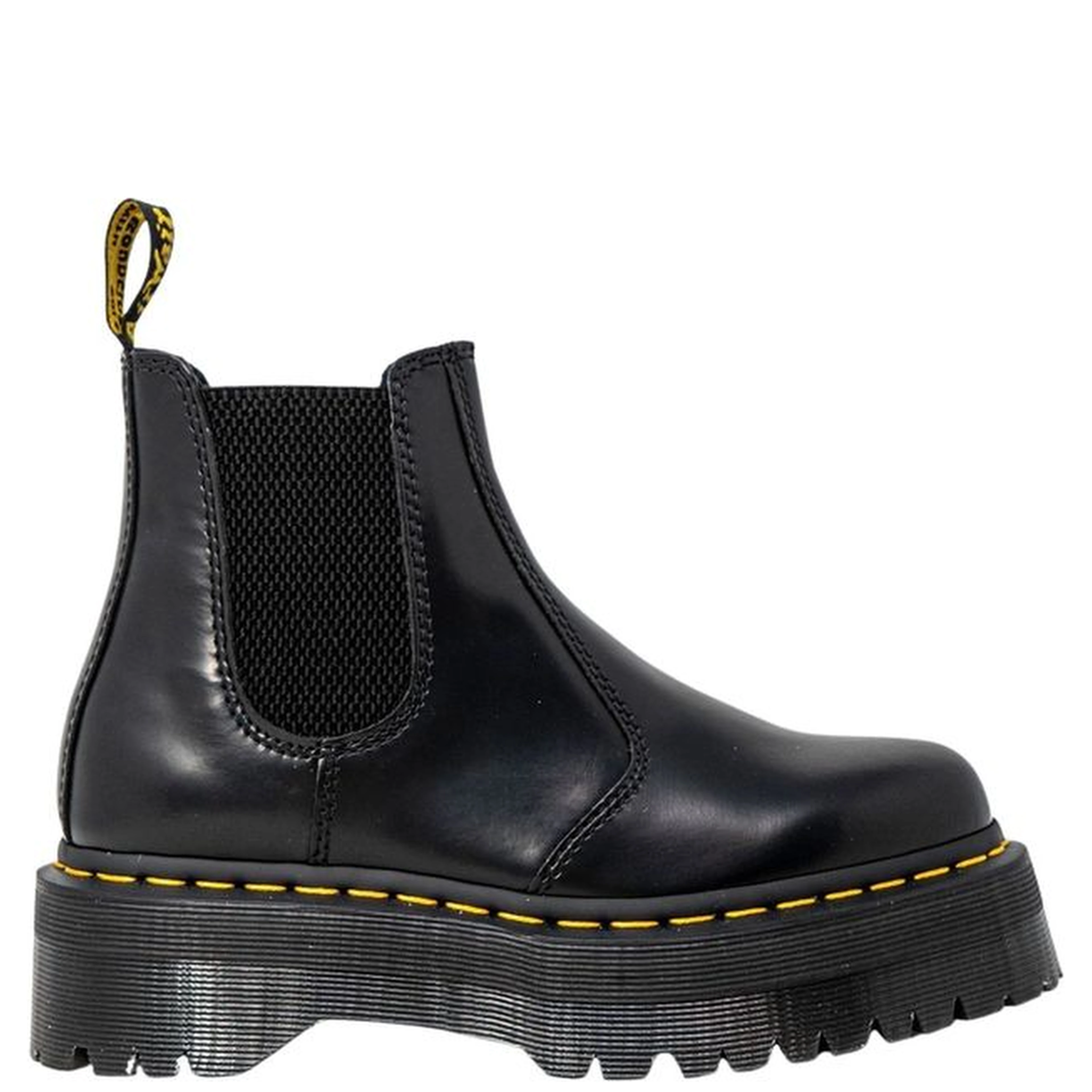Black Leather Ankle Boots