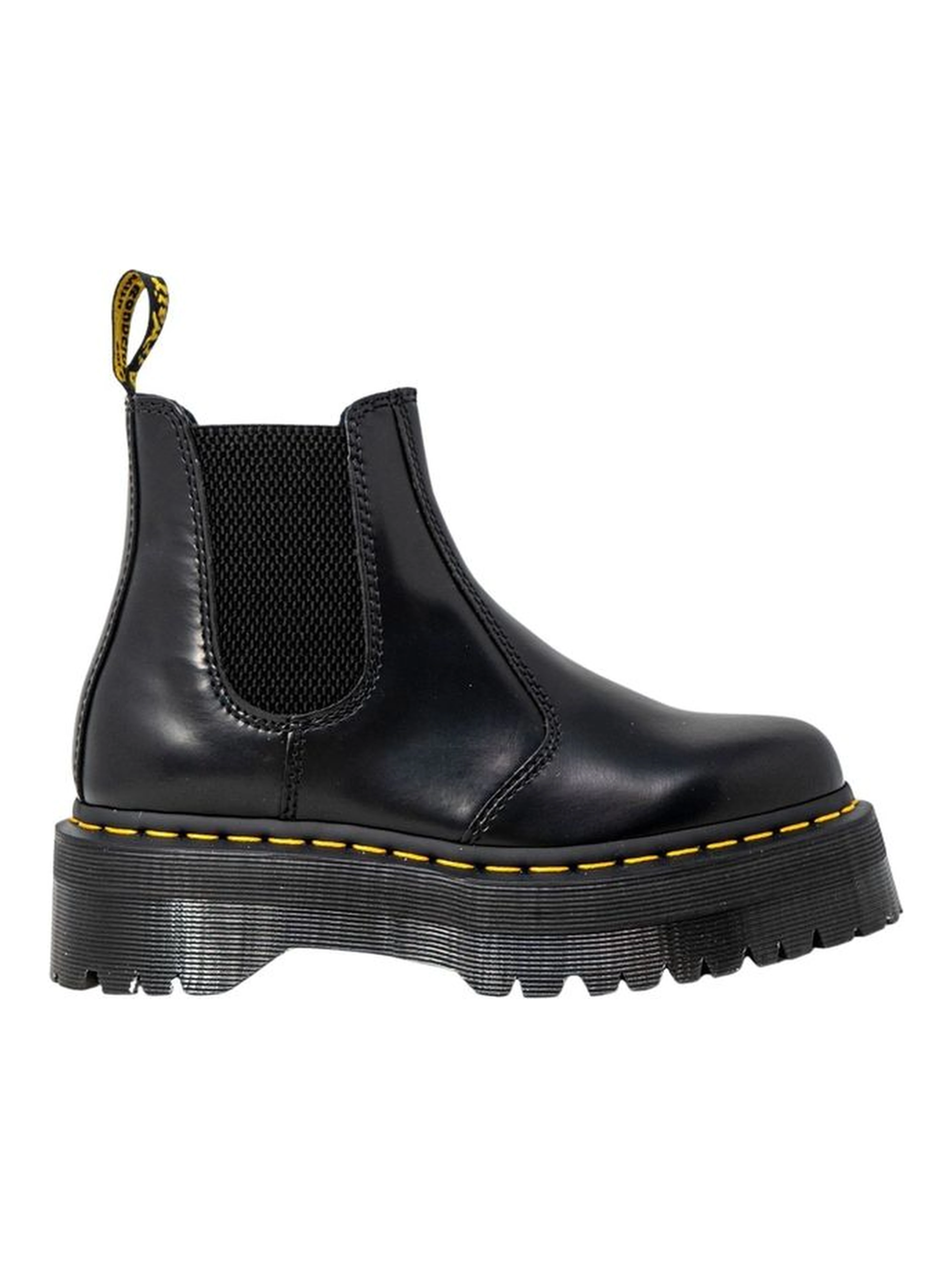 Black Leather Ankle Boots