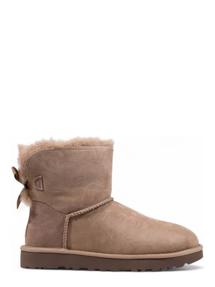 Brown Suede Leather Ankle Boots