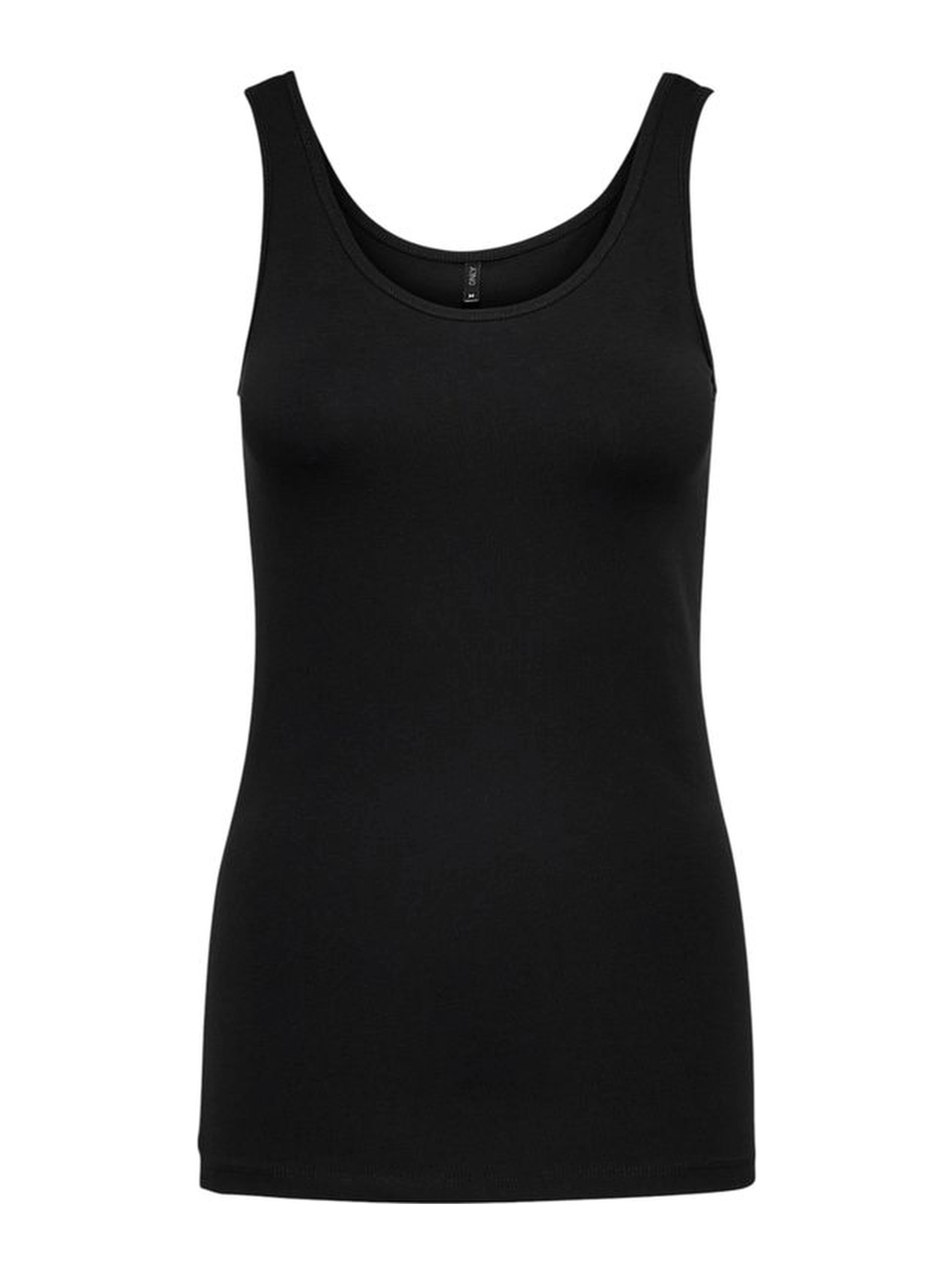 Black Cotton Tank Tops