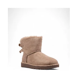 Brown Suede Leather Ankle Boots