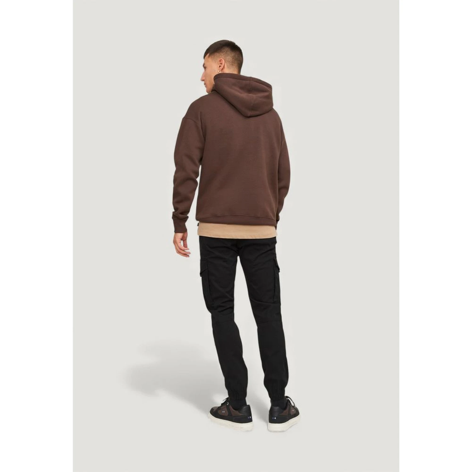 Black Cotton Skinny Pants