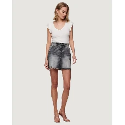 Cream Viscose T-Shirt