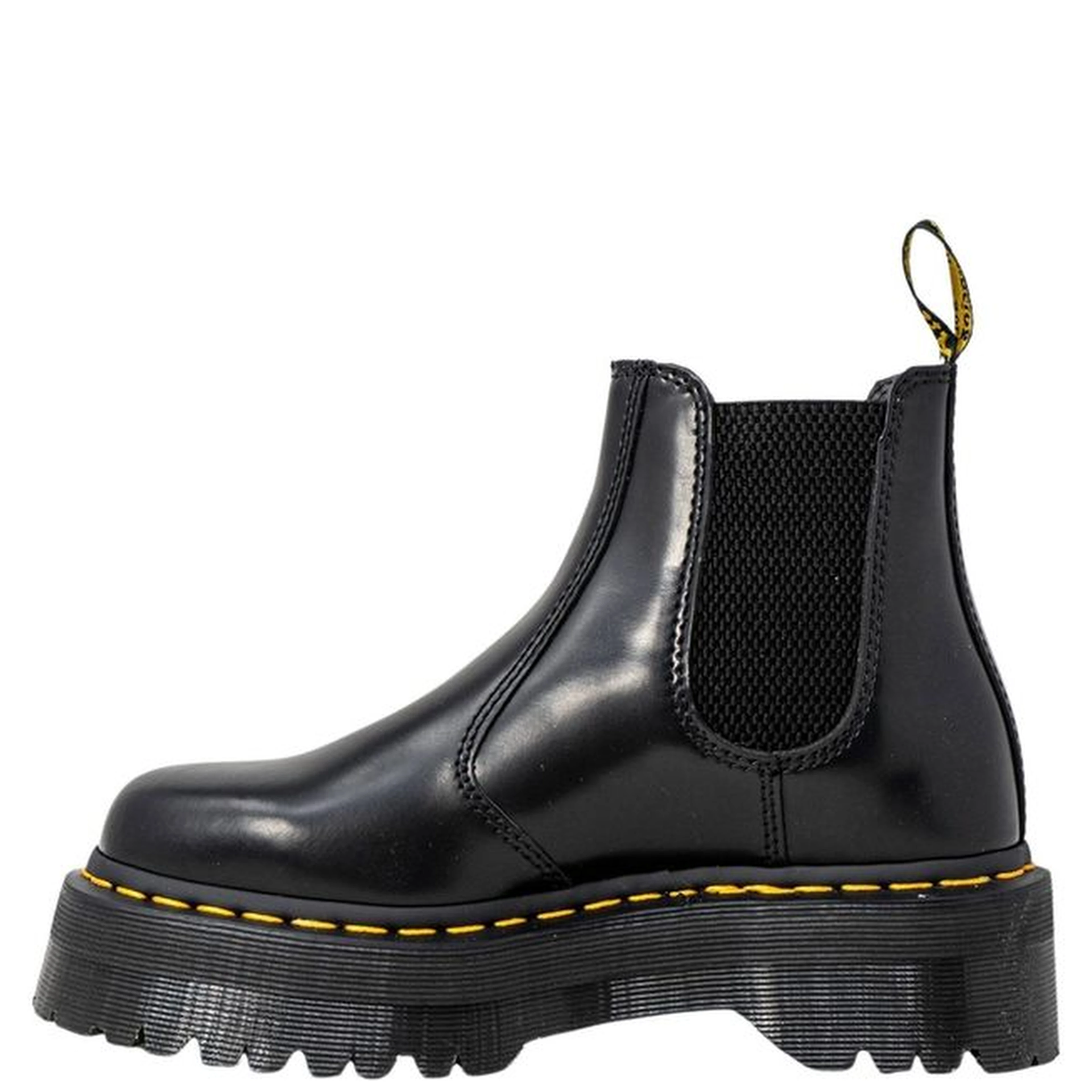 Black Leather Ankle Boots