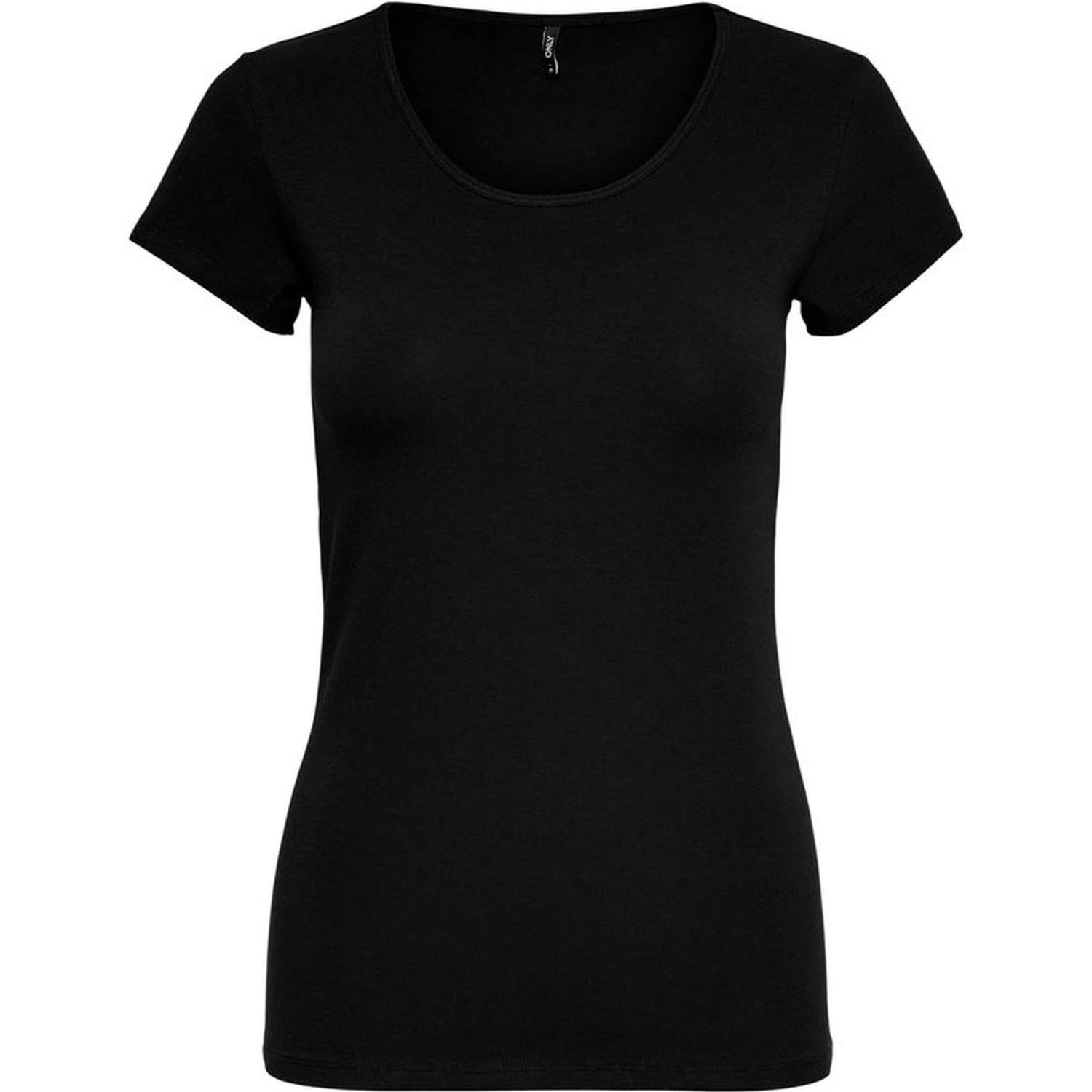 Black Cotton T-Shirt