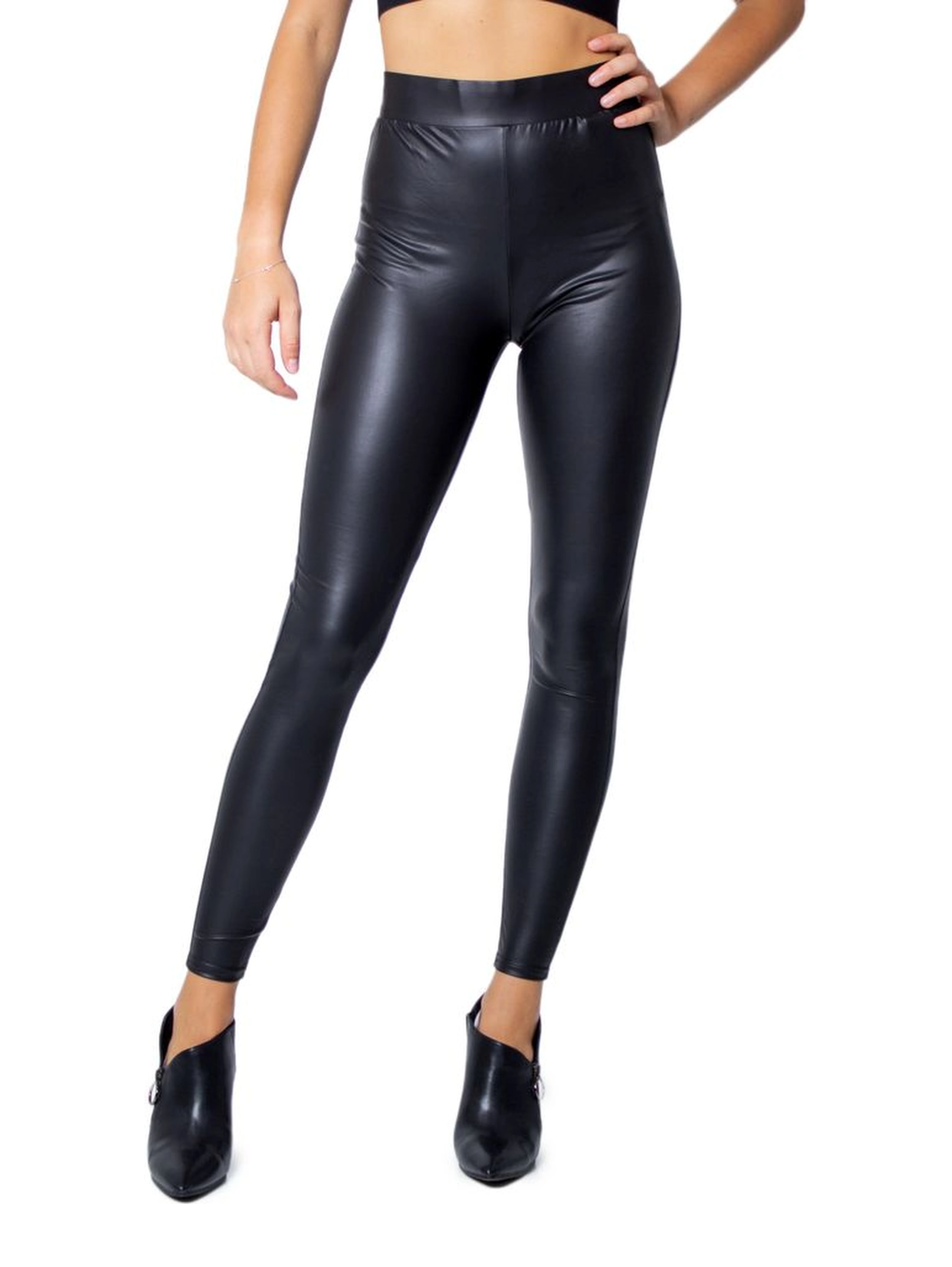 Black Polyester Leggings