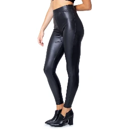 Black Polyester Leggings