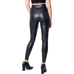 Black Polyester Leggings