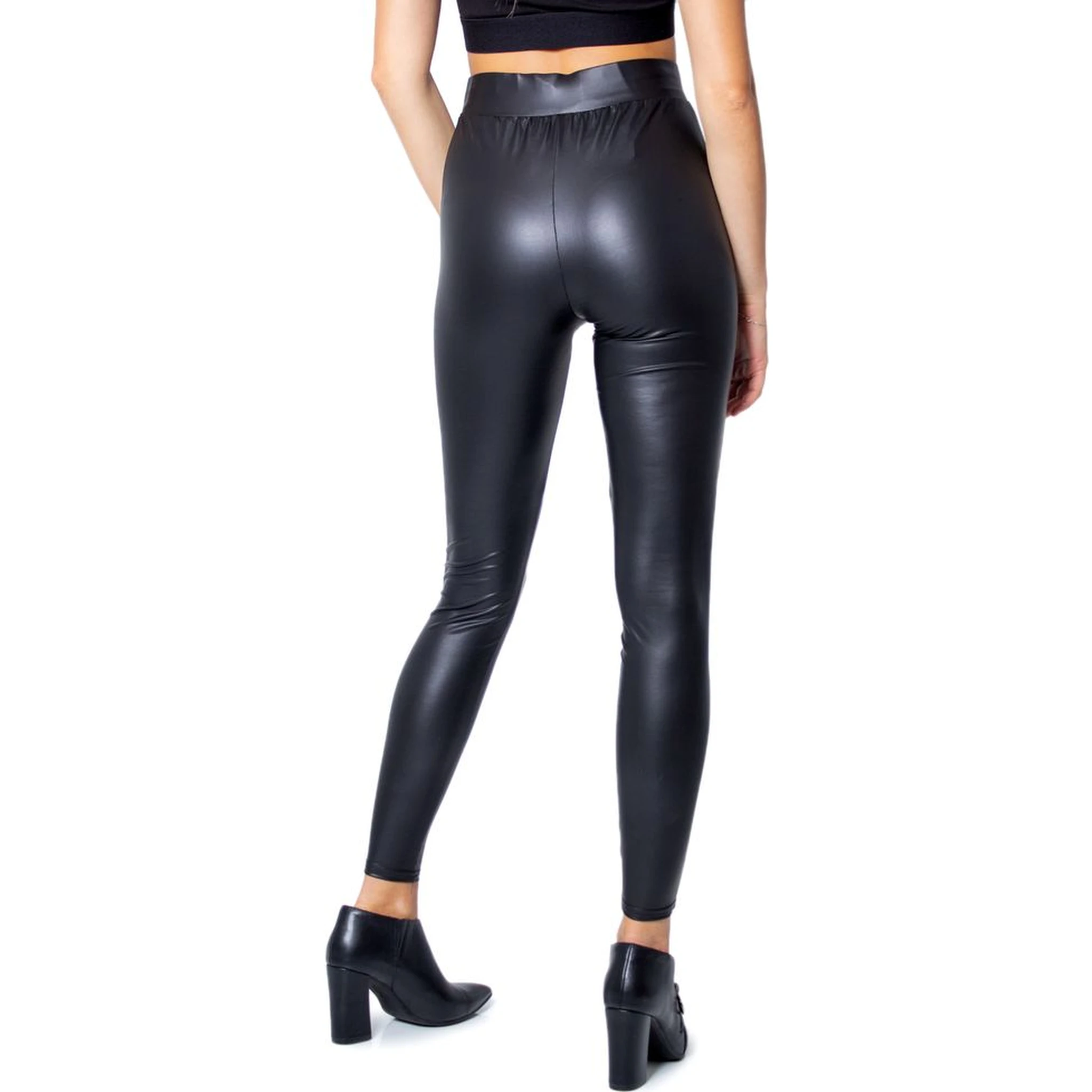 Black Polyester Leggings