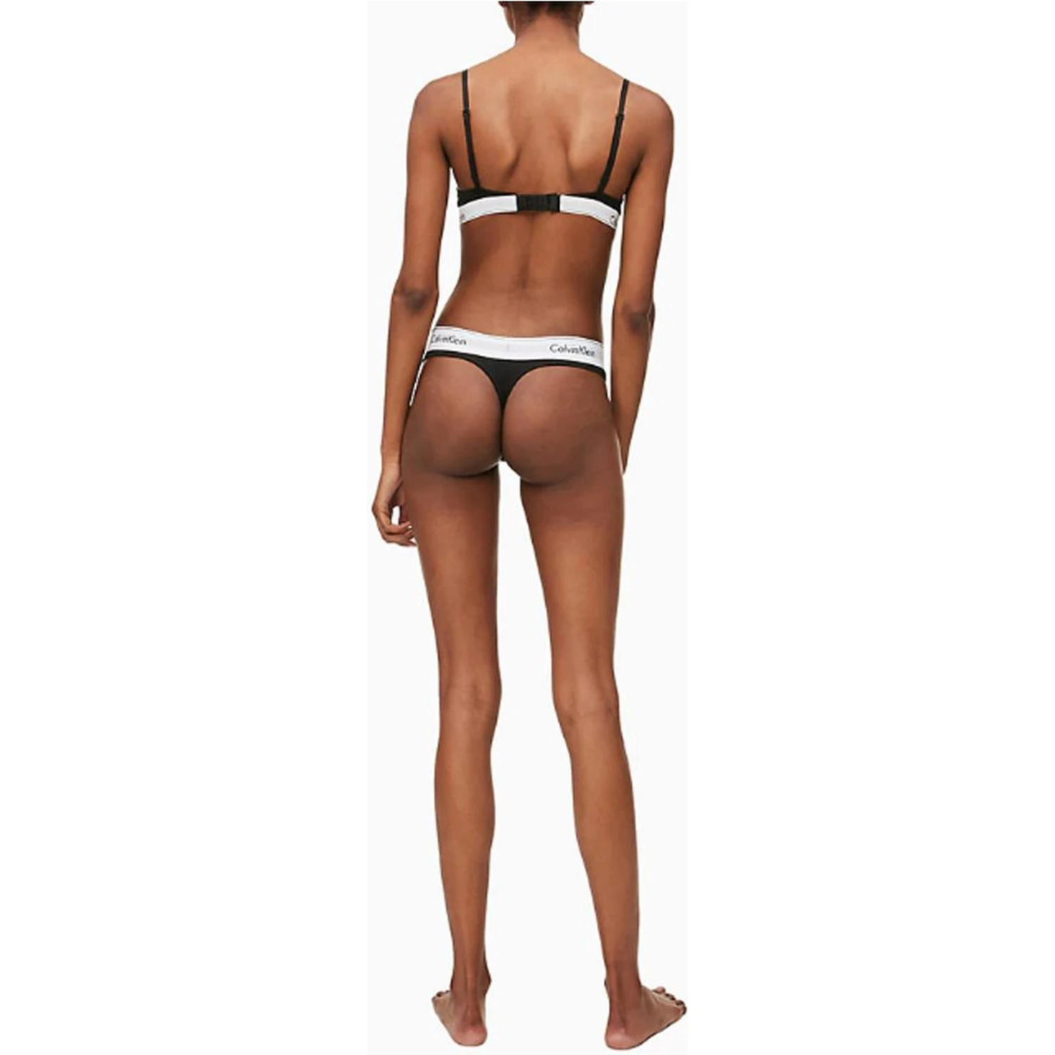 Black Cotton Pantie