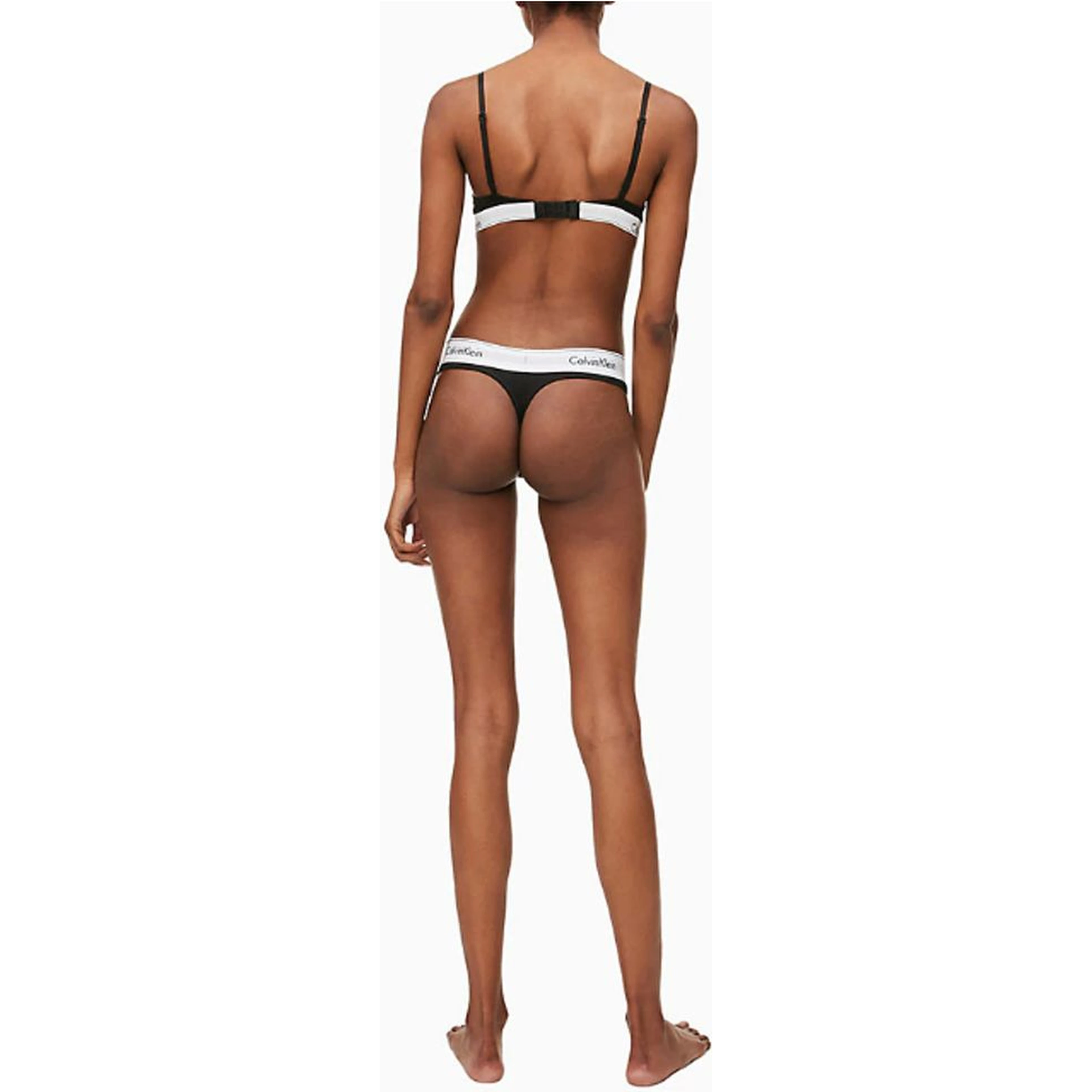 Black Cotton Pantie