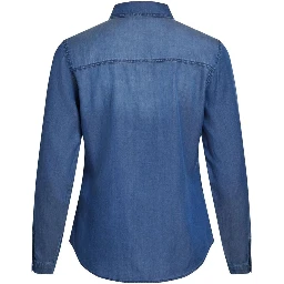 Blue Cotton Blouse
