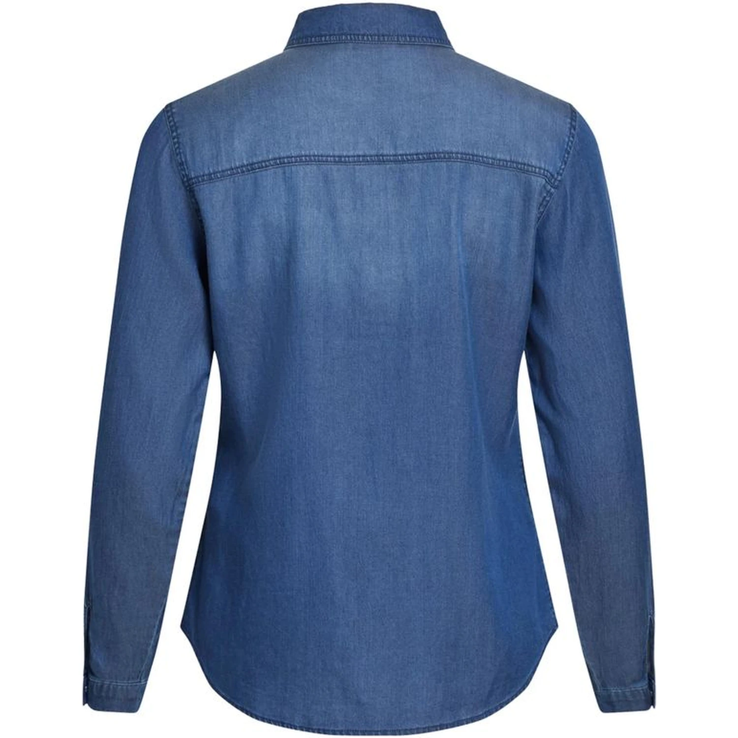 Blue Cotton Blouse