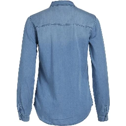 Light Blue Cotton Blouse