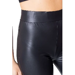 Black Polyester Leggings