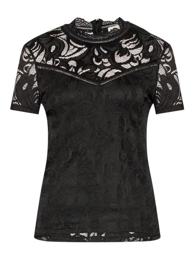 Black Polyamide T-Shirt